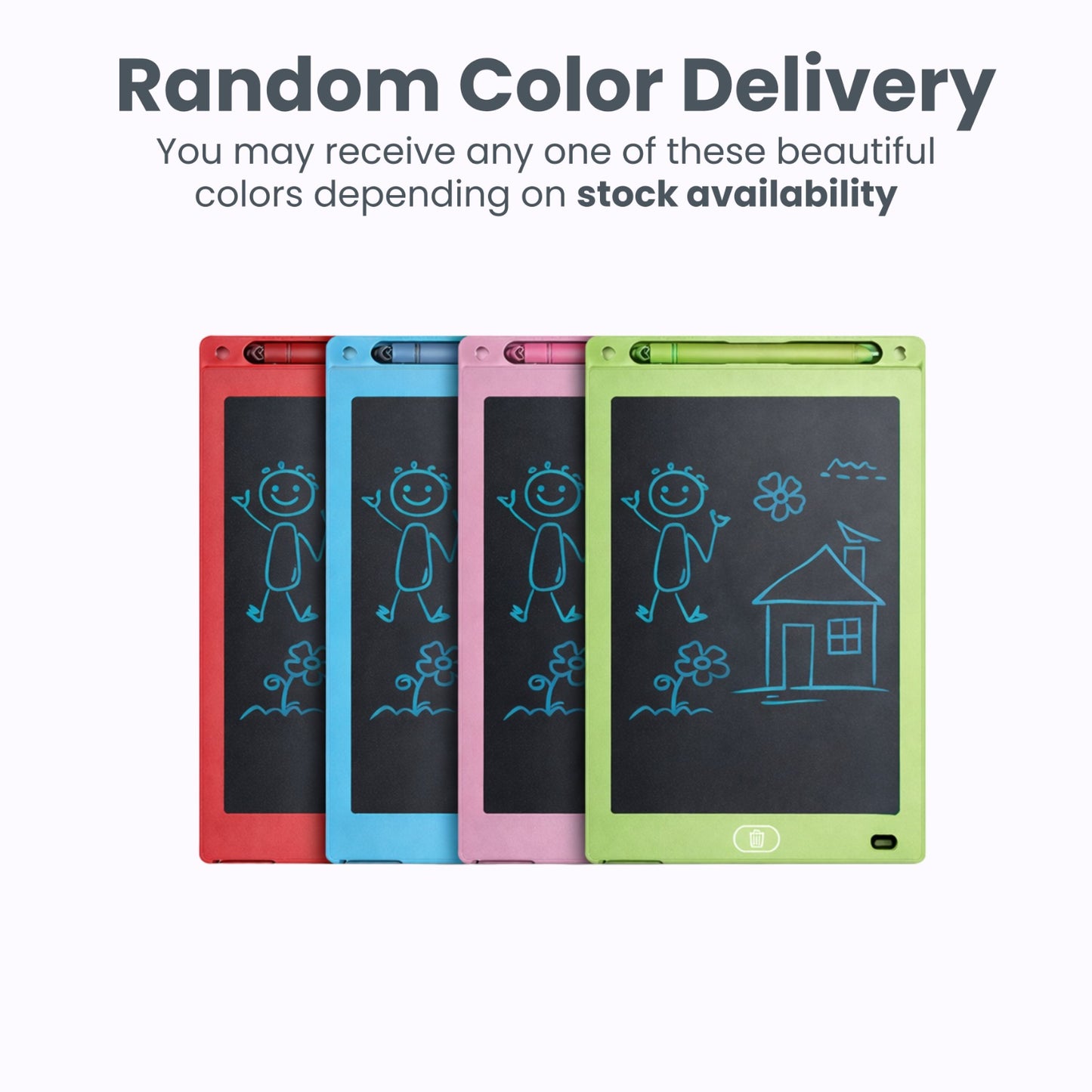OPINIA LCD Writing Pad with Screen 8.5-inch for Drawing, Playing, Handwriting for Kids