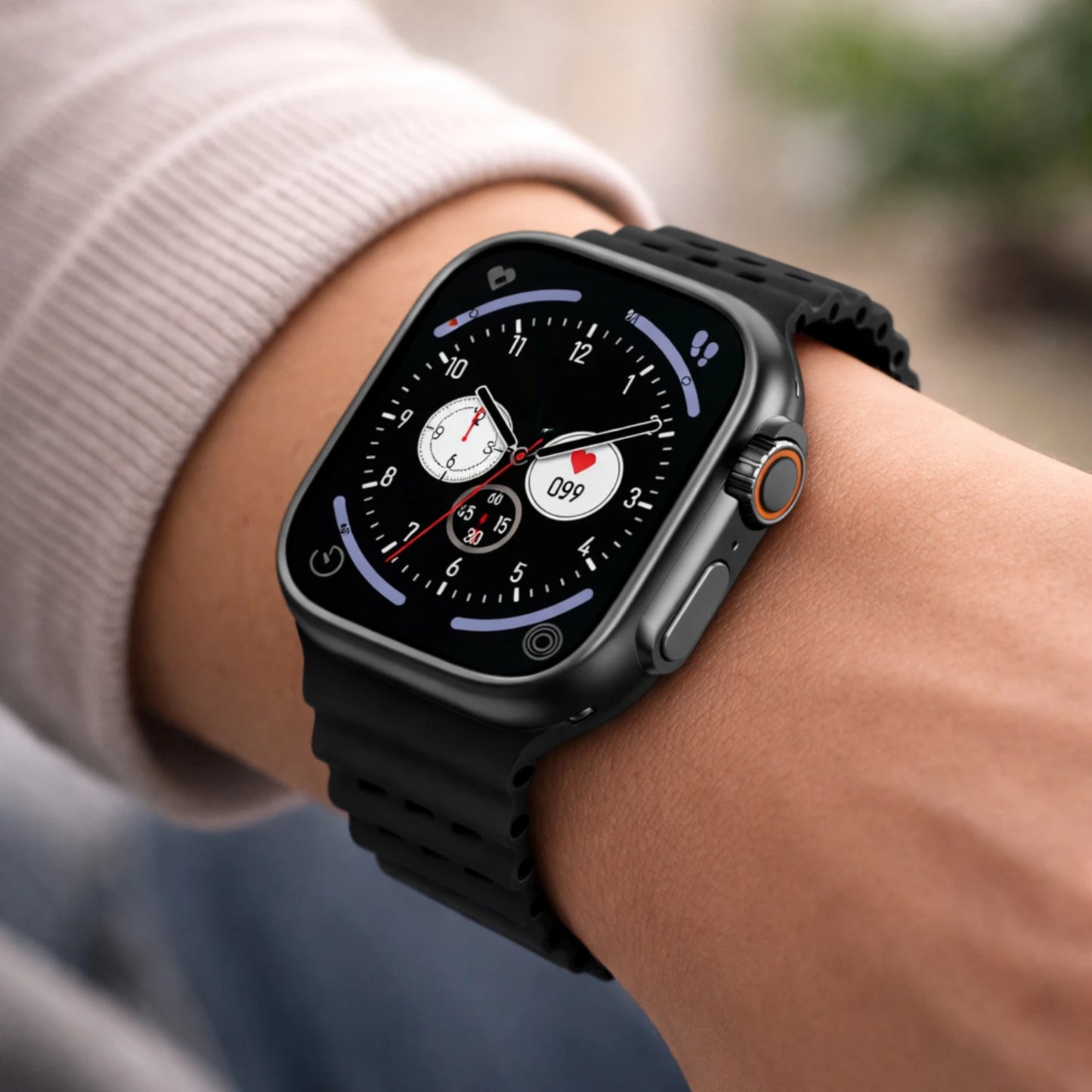 T900 Ultra 2 Smartwatch – 49mm Display, Bluetooth Calling, Fitness Tracker & Health Monitoring Watch