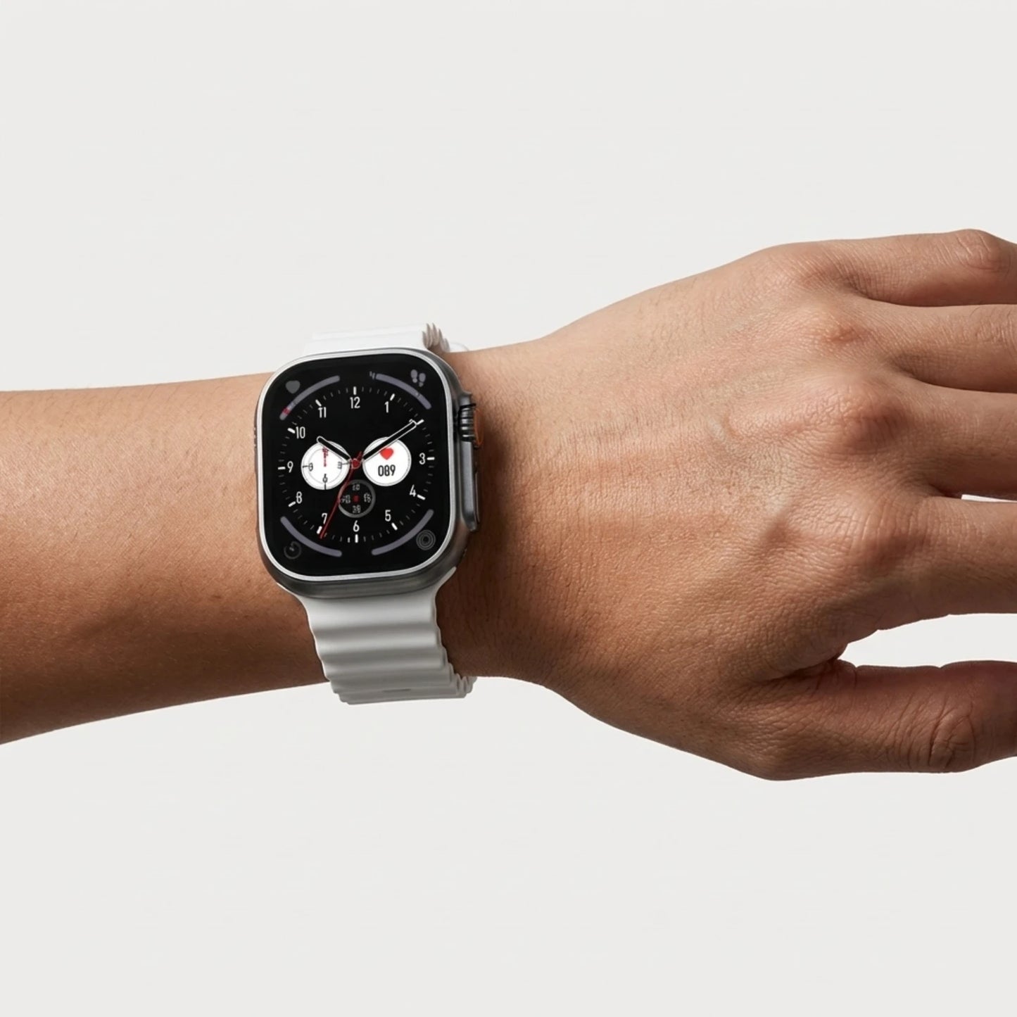 OPINIA L22 Ultra Smartwatch, Touch Screen Display, Bluetooth Calling, Wireless Charging Smartwatch