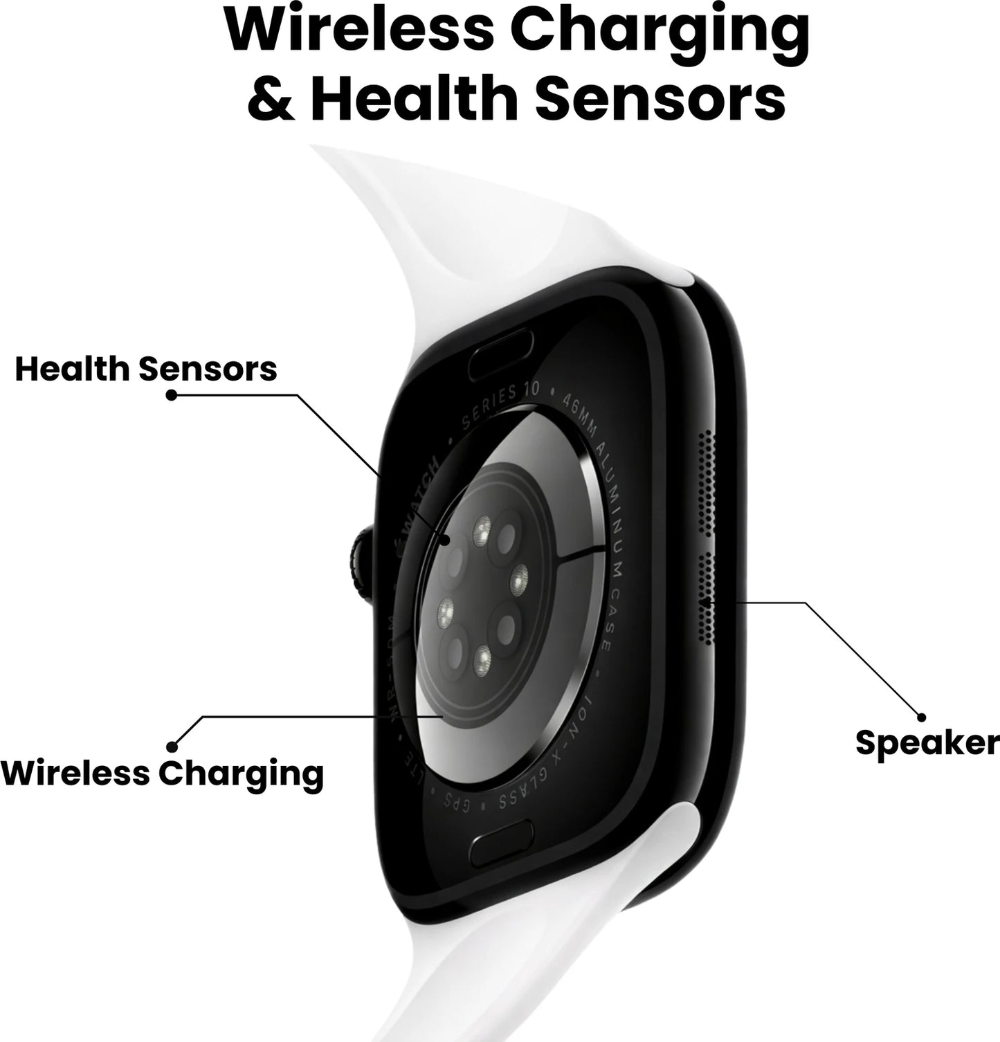 OPINIA hiwatch Series 11 Smartwatch – 46mm Touchscreen, Bluetooth Calling, Fitness Tracker & Health Monitoring Watch
