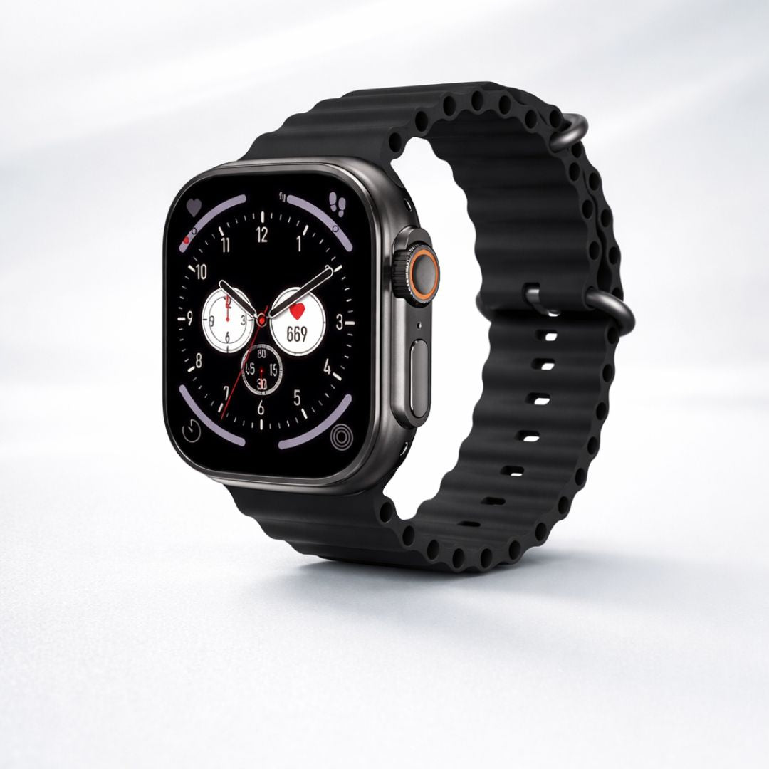 OPINIA L22 Ultra Smartwatch, Touch Screen Display, Bluetooth Calling, Wireless Charging Smartwatch