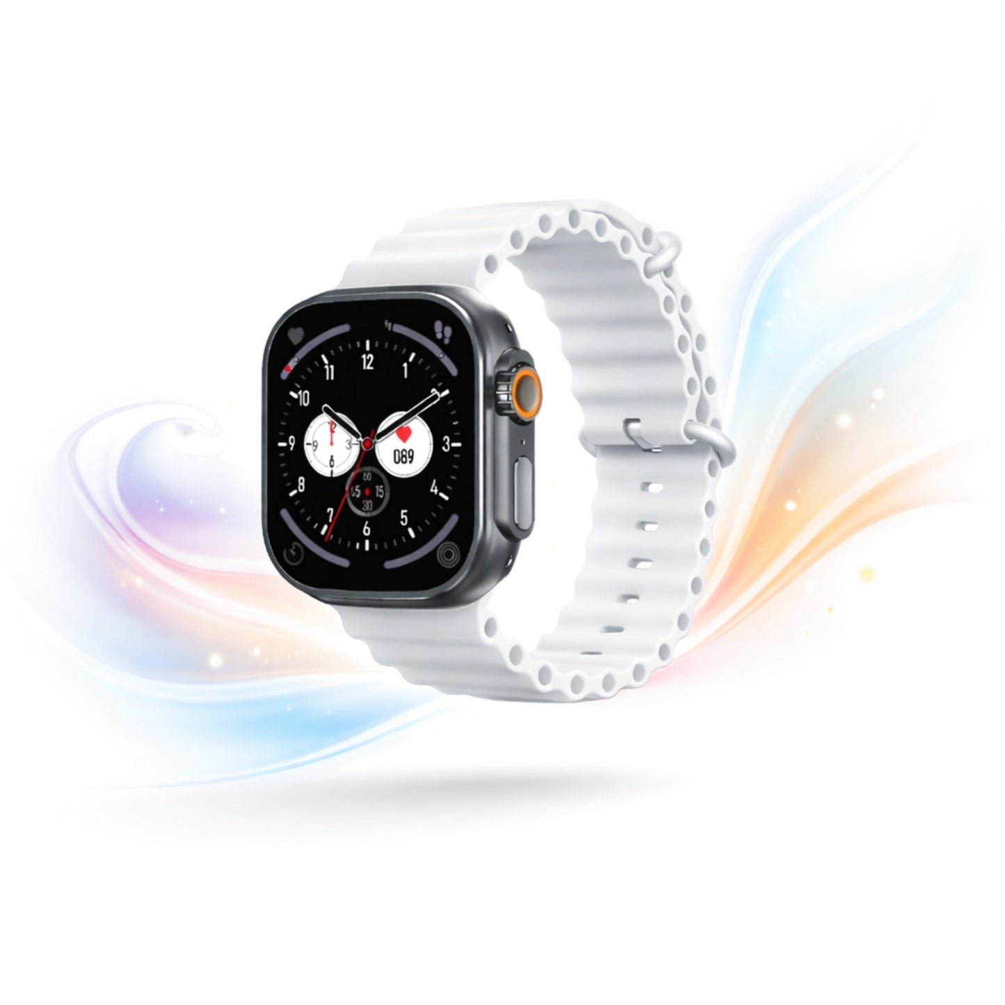 OPINIA L22 Ultra Smartwatch, Touch Screen Display, Bluetooth Calling, Wireless Charging Smartwatch