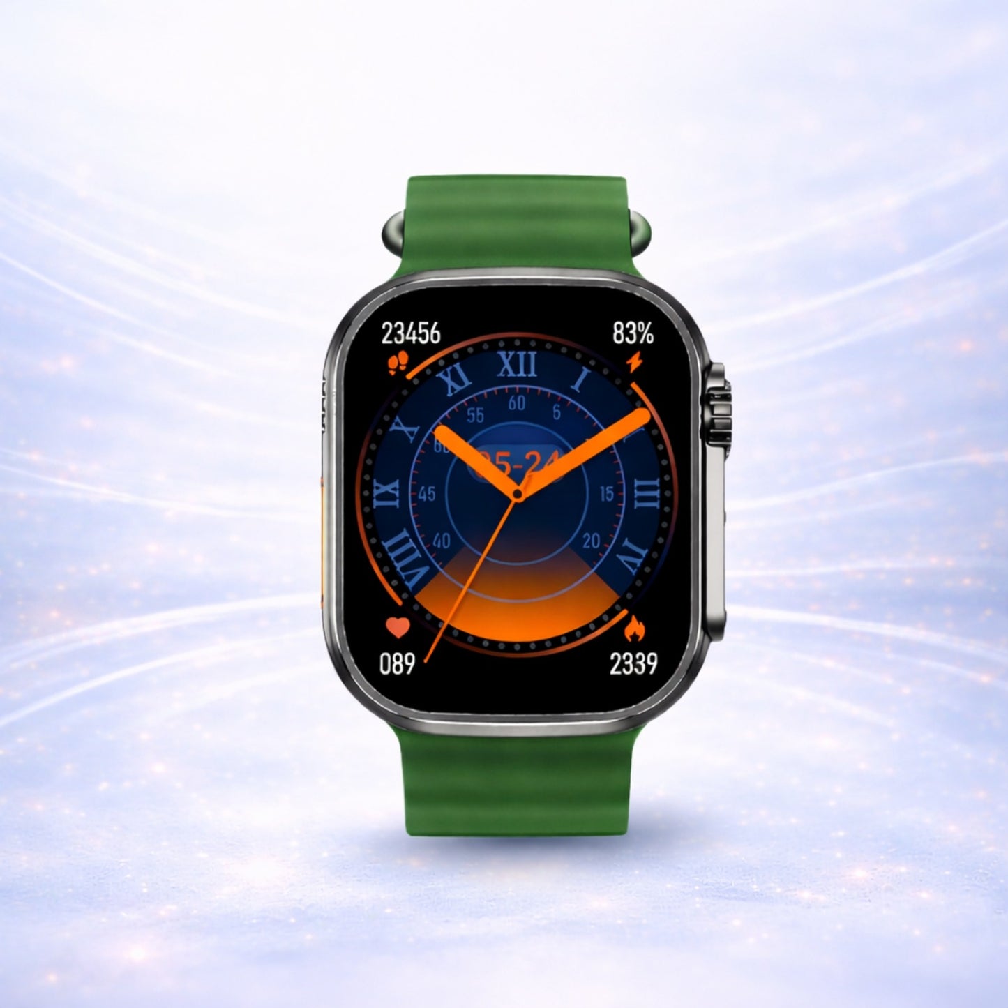 OPINIA L22 Ultra Smartwatch, Touch Screen Display, Bluetooth Calling, Wireless Charging Smartwatch