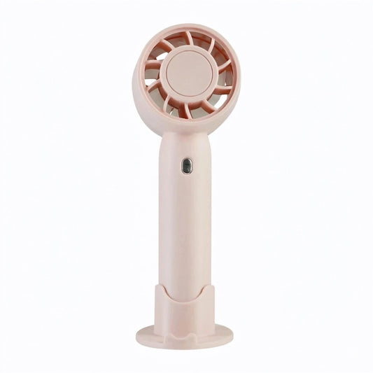 F51 Rechargeable Portable Mini Fan – Handheld & Desk Fan with 3-Speed Control & Phone Stand